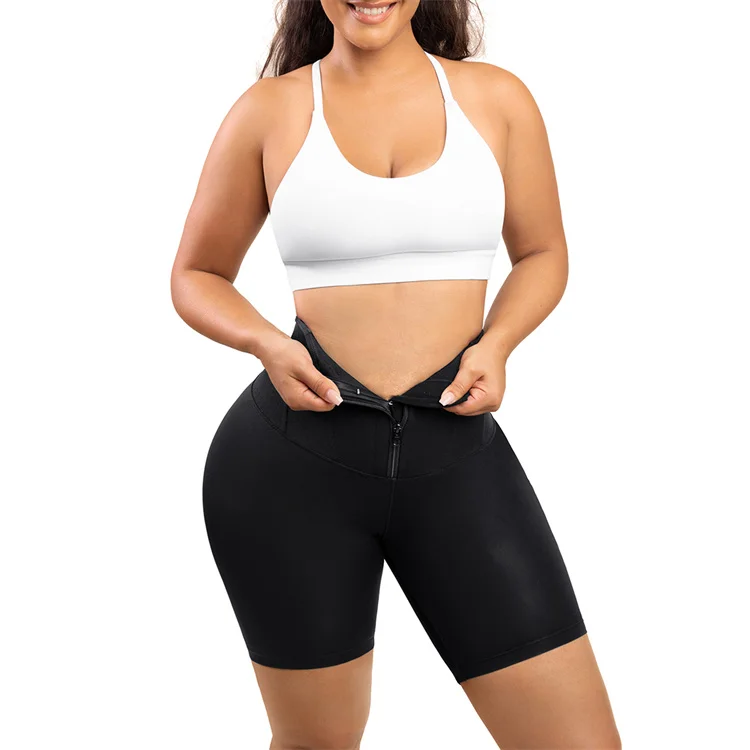 HEXIN slimming latex tummy control sport waist trainer leggings women