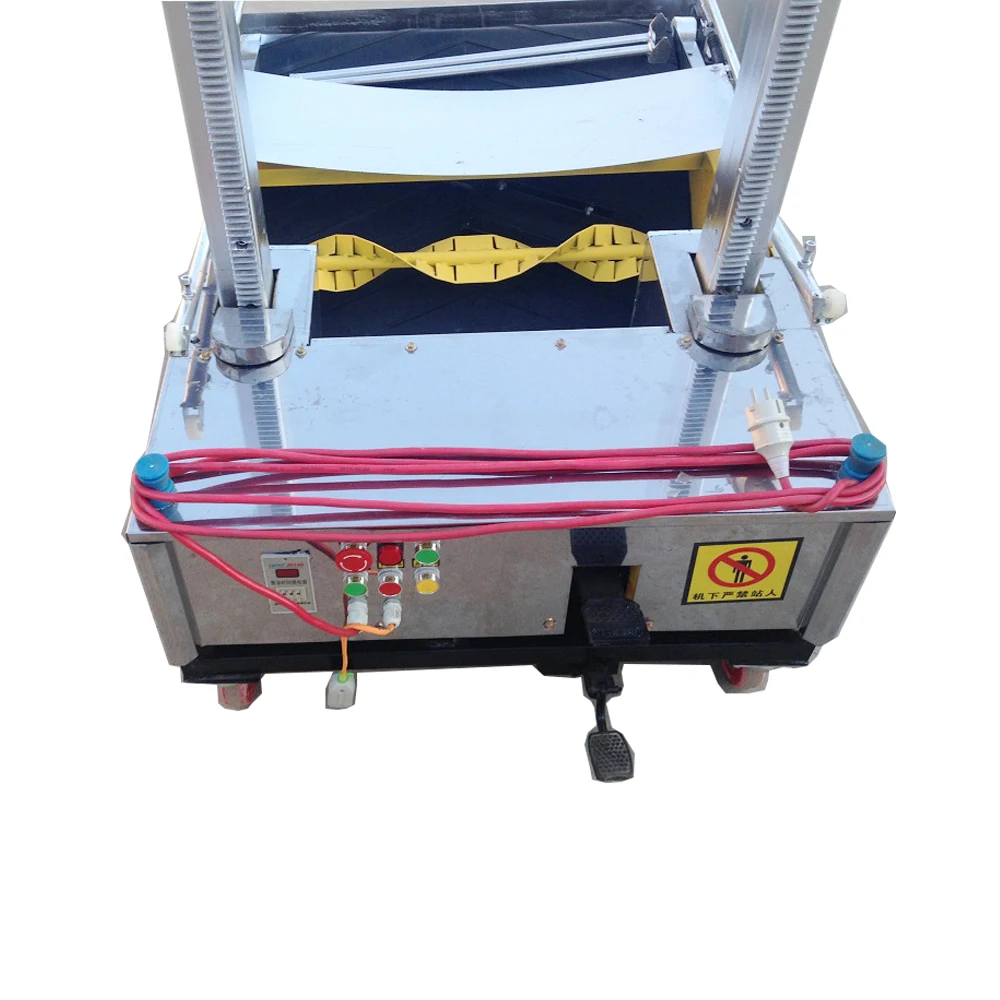 Auto rendering machine for wall/plastering machine good quality