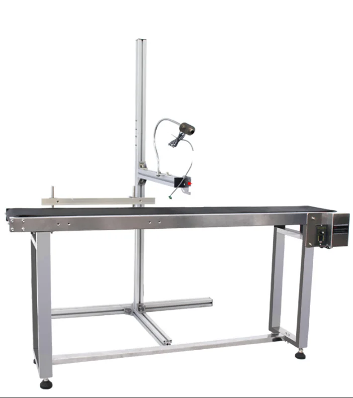 Automatic High Speed Inkjet Printer rubber Belt Conveyor