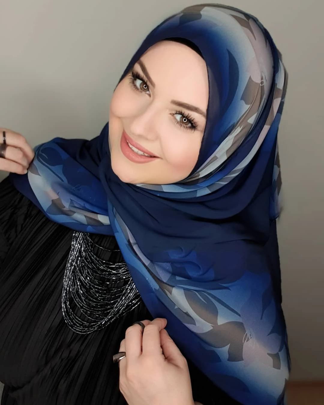 MOTIVE FORCE 2024 NEW style malaysia musulman hijab scarves & shawls chiffon gradient hijab muslim for women