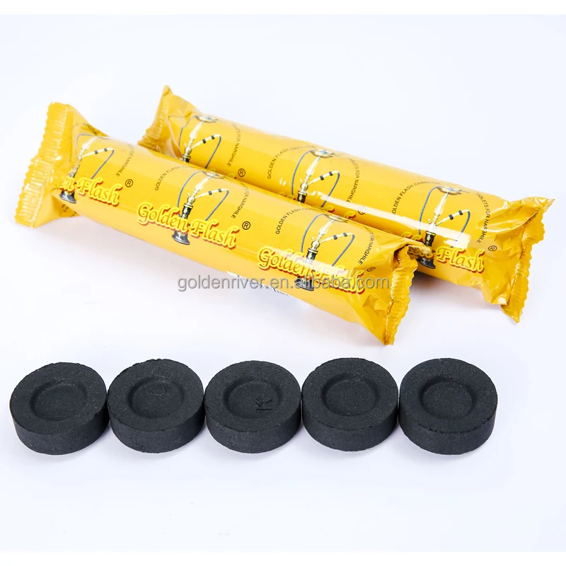 High quality and durable 33mm*80  Golden Flash Round Charcoal