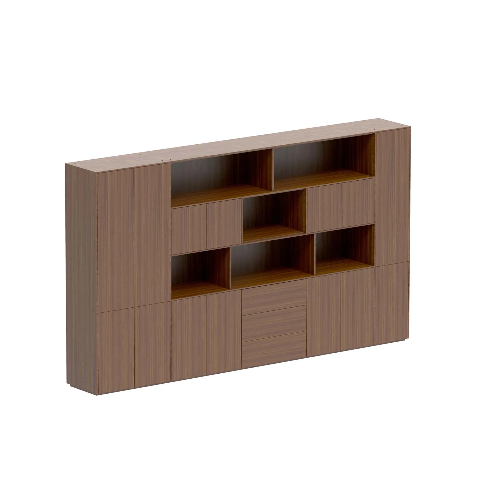 
ONLEAD luxurious modern design office wall back cabinet storage bookcase filing cabinet 