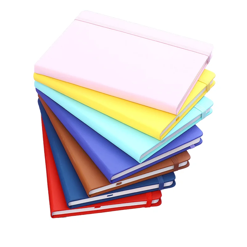 Guangdong Supplier Factory Price Office A5 Cover Agenda PU Notebook Binder Leather Journal Stationary Organizer Type Diari
