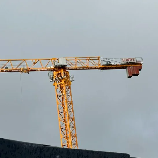 Best Selling Used Tower Crane QTZ160 TC6515-10 65m boom