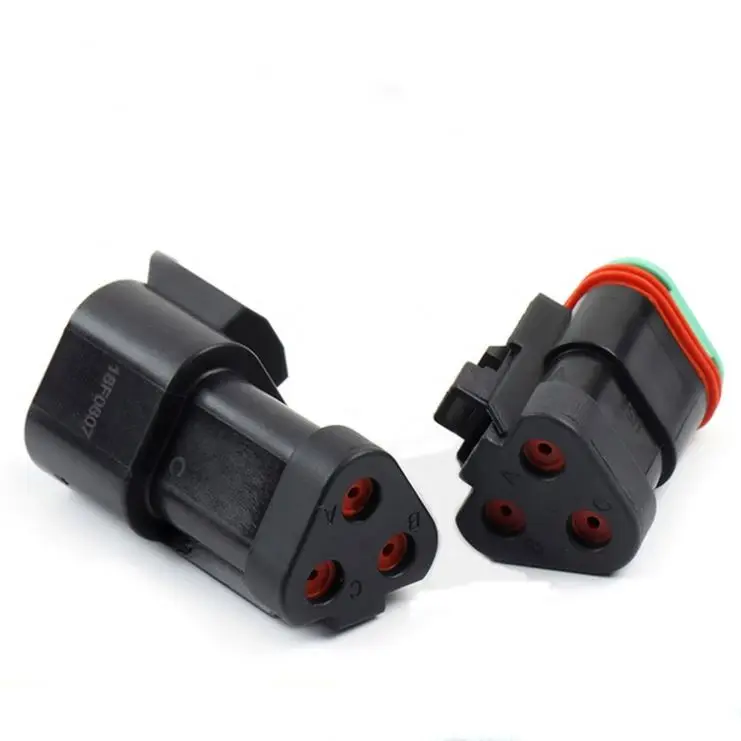 Deutsch 3 pin Male female connector kit Automotive waterproof Plug Connectors DT04-3P-E005