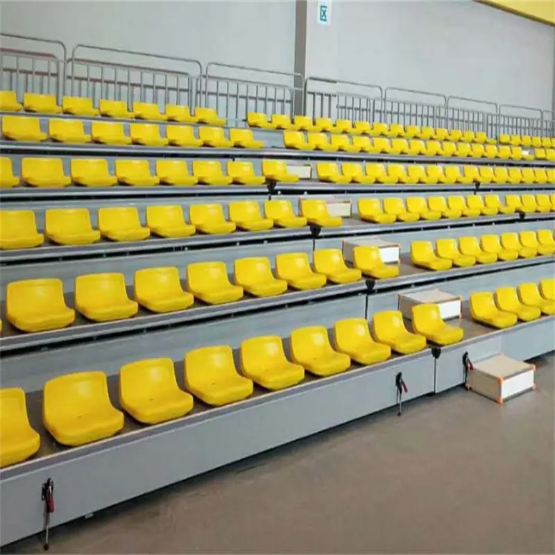 Stadium Plastic Anti-Uv Seat Fixed Colourful Polymer Seat For Sport Center Arena Stage Plastic Seat