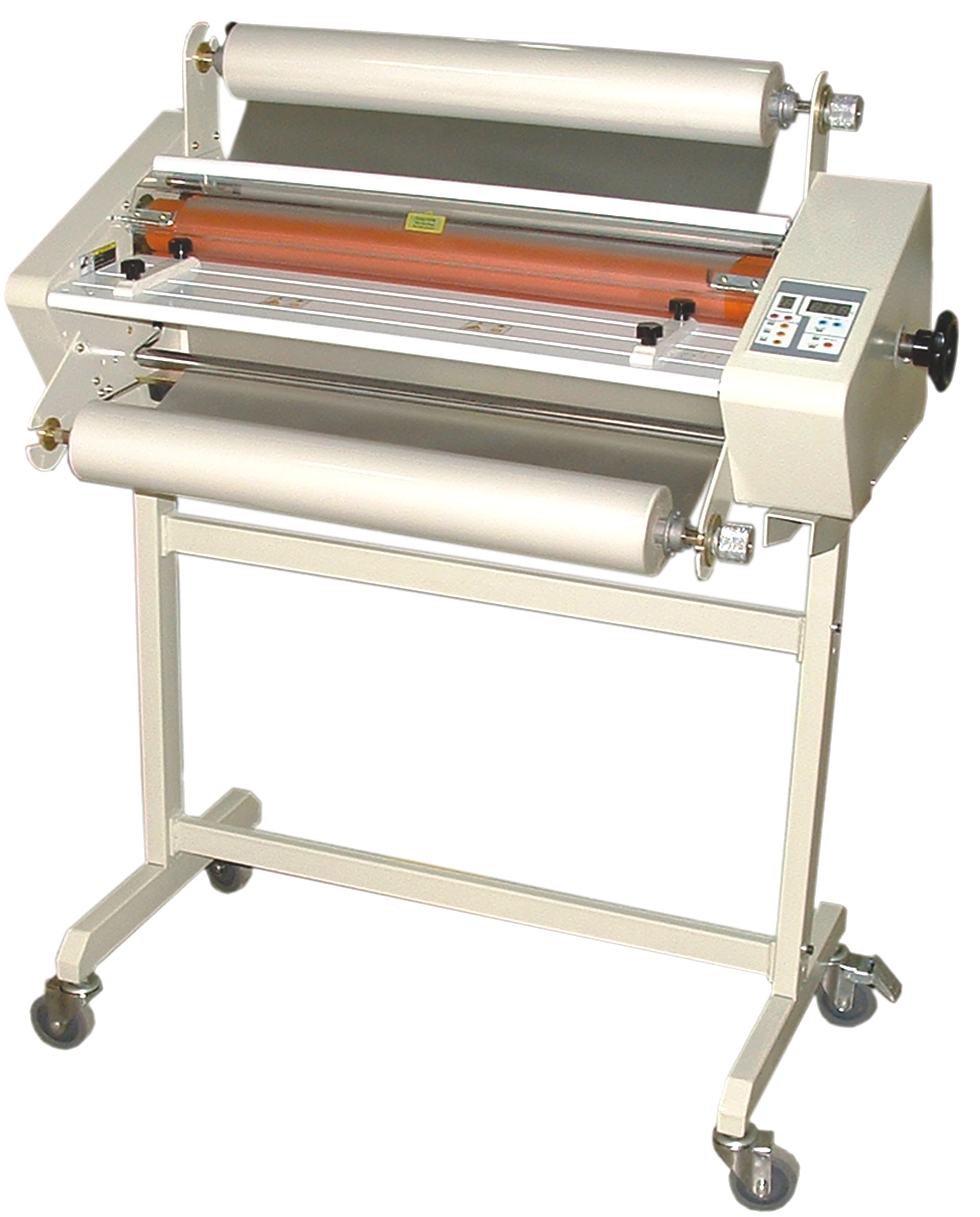 High quality laminator Analogue roll laminator Hot or cold lamination is available