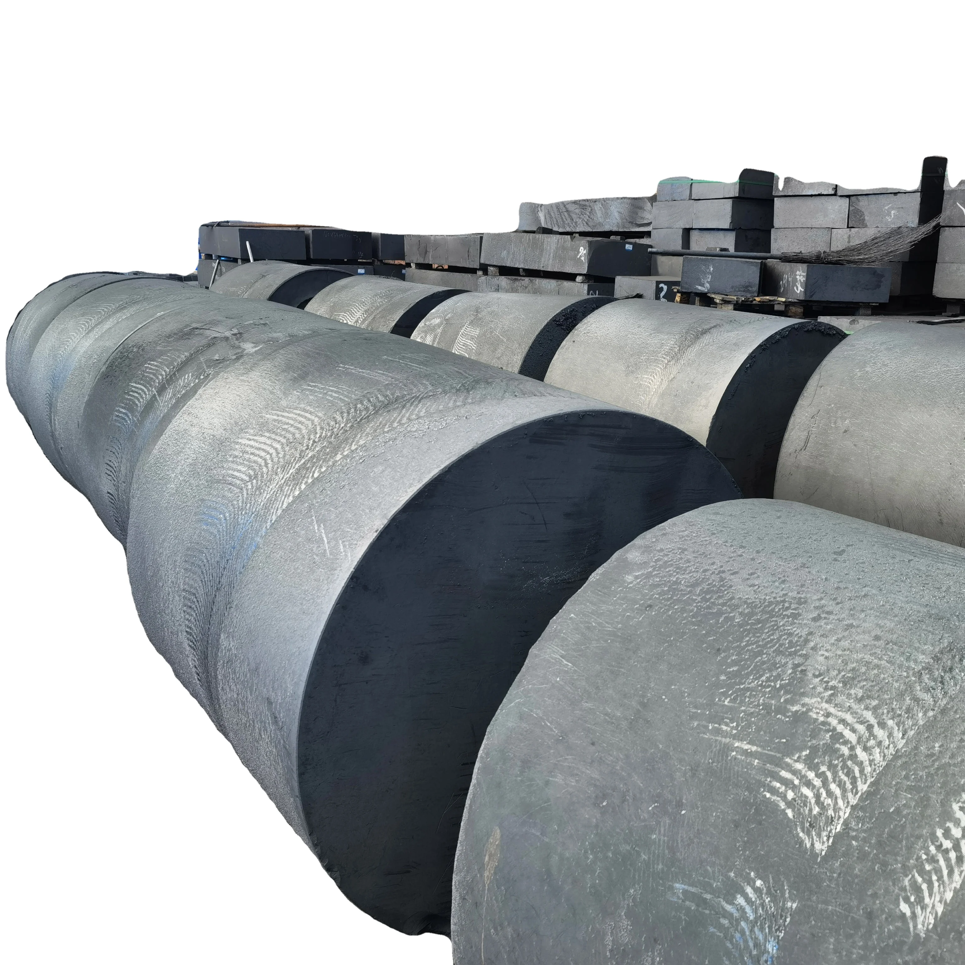 1100x1000 Isostatic Graphite  Cylinder Graphite Rod for Heating Elements Heaters in Photovoltaic Industry