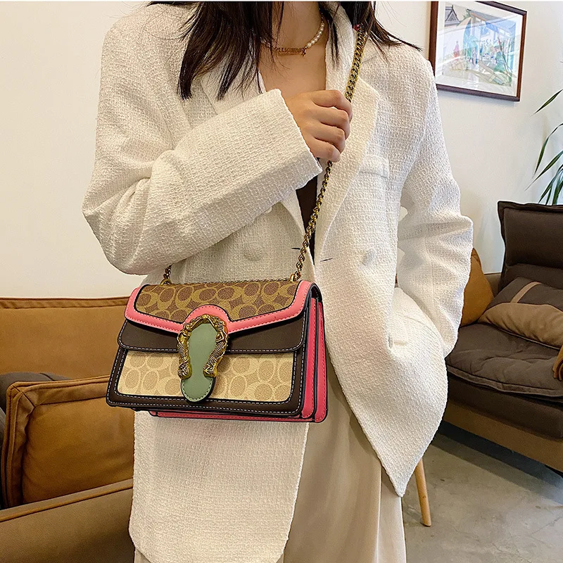 Wholesale Supply   Designer  Luxury  Handbag chain crossbody bag  single women shoulder bag