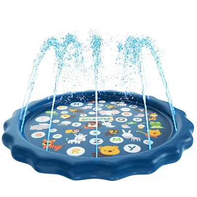 Summer Water Toys 170cm Inflatable Splash Sprinkler Pad Splash Play Mat