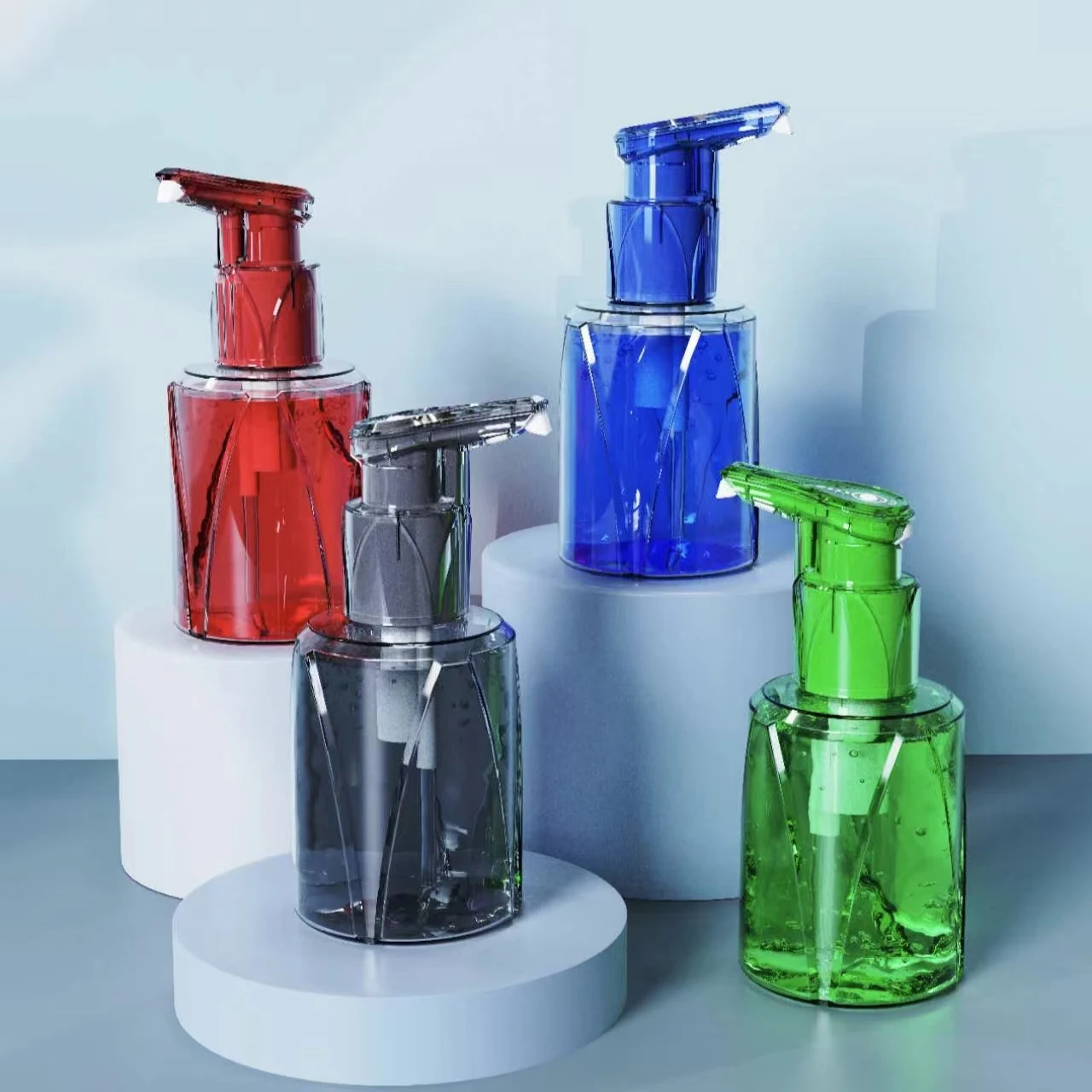 Chargeable Wall Mounted Touchless Motion Sensor Automatic Soap Dispenser Shower Shampoo Soap Dispenser Pump Hand Wash Dispenser