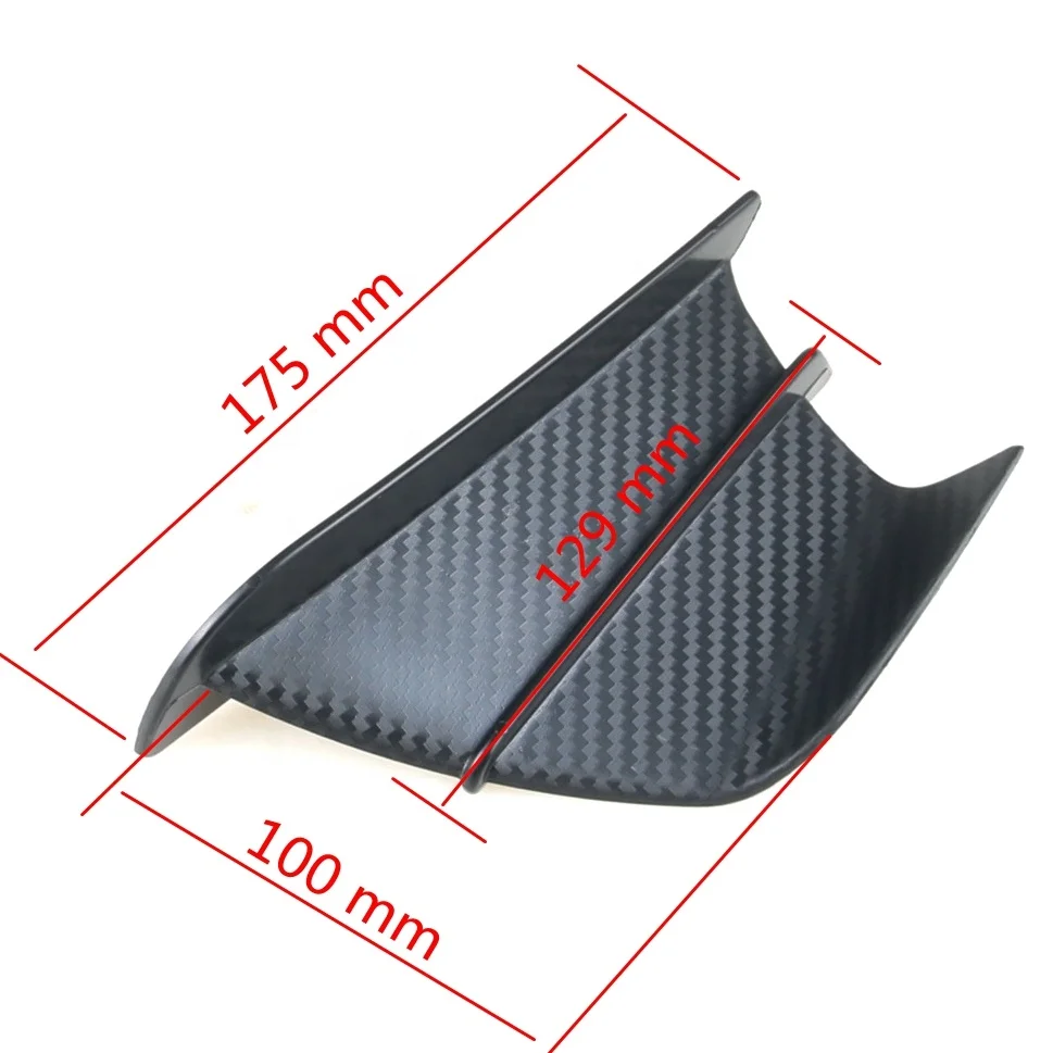For SUZUKI GSXR150 GSXR250 GSXR600 GSXR750 GSXR1000  Motorcycle Modification Accessories Aerodynamic Fixed wind Wing Kit Spoiler