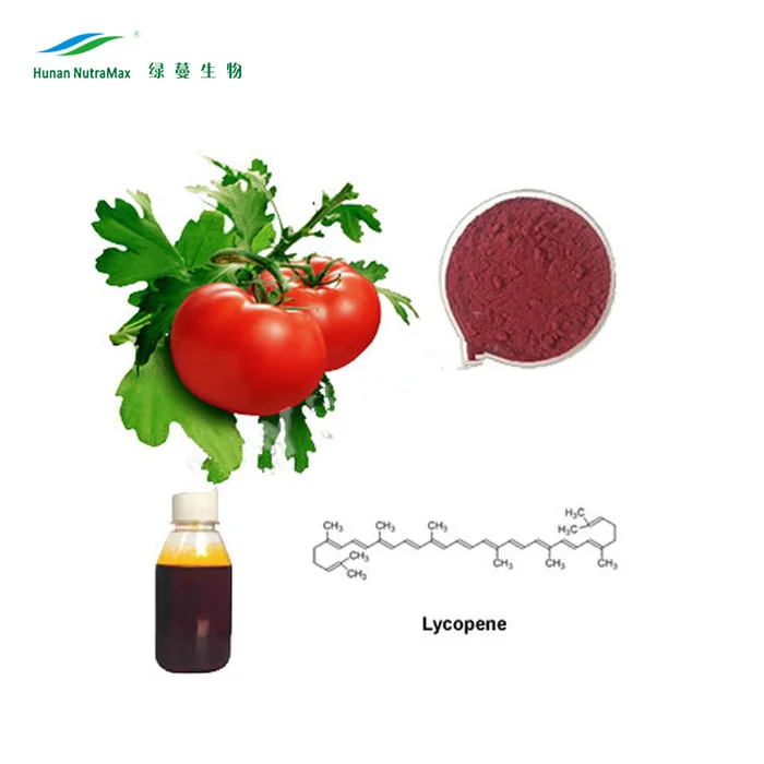 1%~60% Lycopene CWS Tomato Extract Water Soluble Lycopene Powder