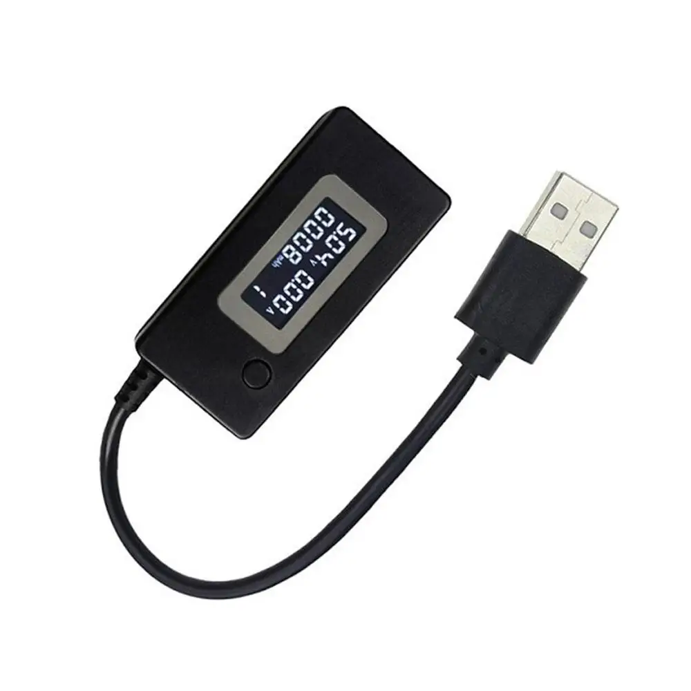 
LCD USB Voltage Amps Power Meter Tester Multimeter Test Speed of Chargers Cables Capacity of Power Banks 