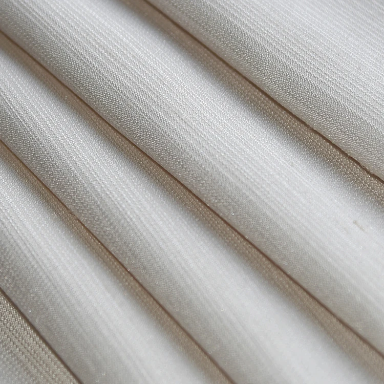Polyester Imitation Dupioni Fabric For Bedroom Ready Made Silk Poly Blend Curtain Fabric Continuous Curtain Fabric
