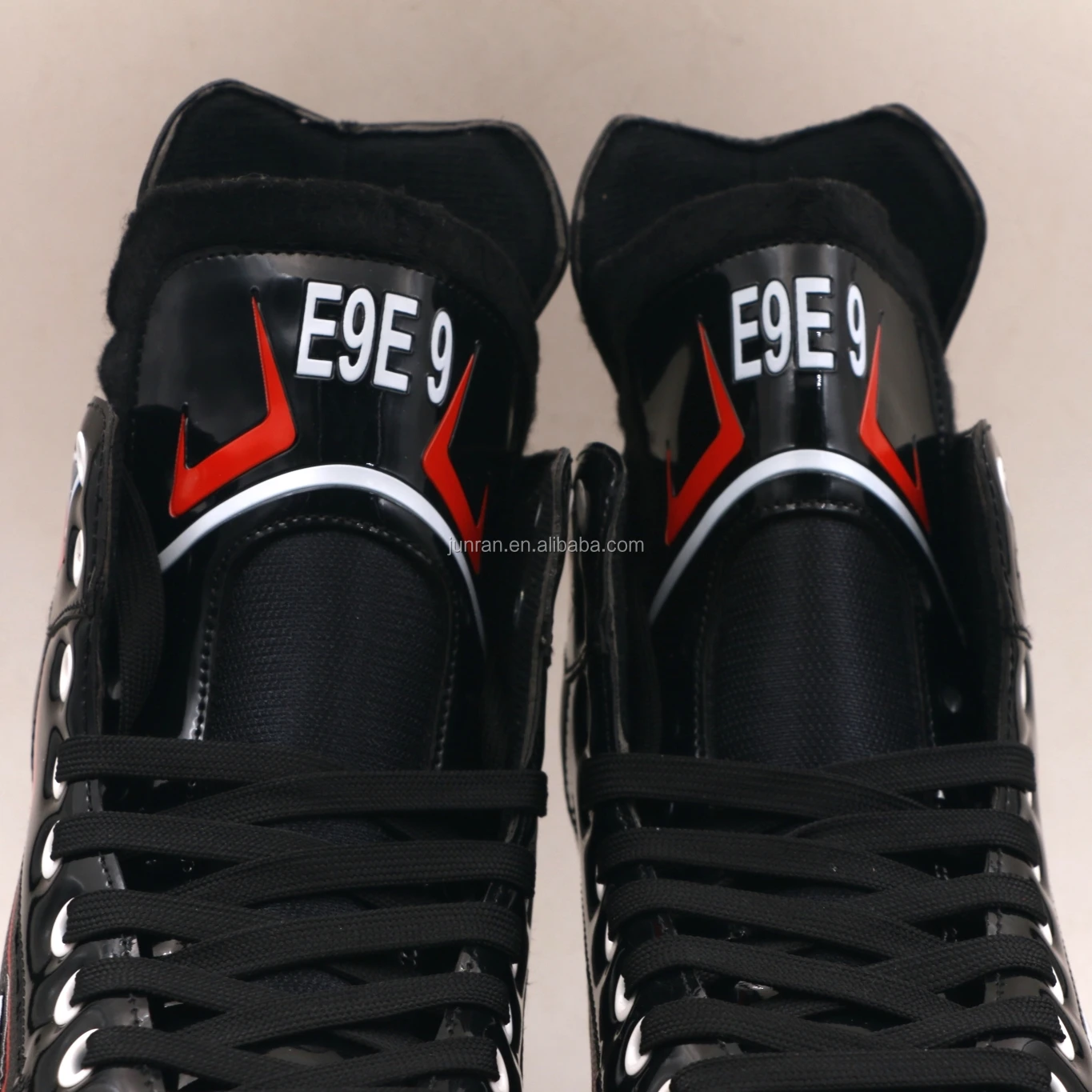 Junran Hot Sale Ice Rink Rental Ice Hockey Skates Adult Ice Inline Roller Hockey Skate Shoe Hard Shell Figure Skating