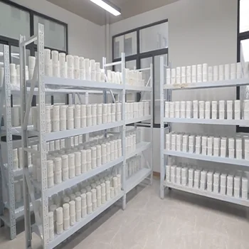 Polyester/cotton blended fabric fireproof powder coating with nitrogen and phosphorus