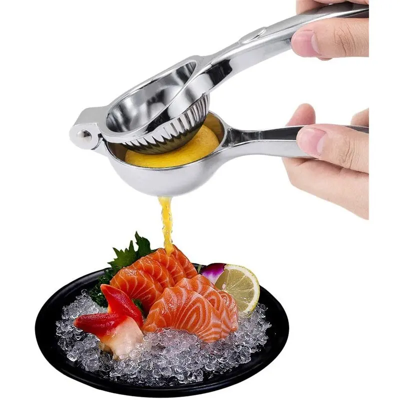 Hot Sale Stainless Steel Lemon Squeezer  Manual Fruit Squeezer Citrus Squeezer Fruit Juice Reamer Manual Juicer Fast Handle
