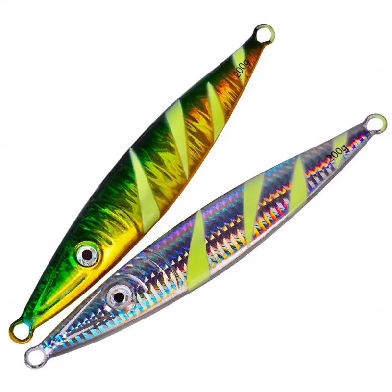 SKNA 60g 80g 100g 120g 160g 200g Fast Sinking Jig Metal Lure Lead Fish For Sea Fishing