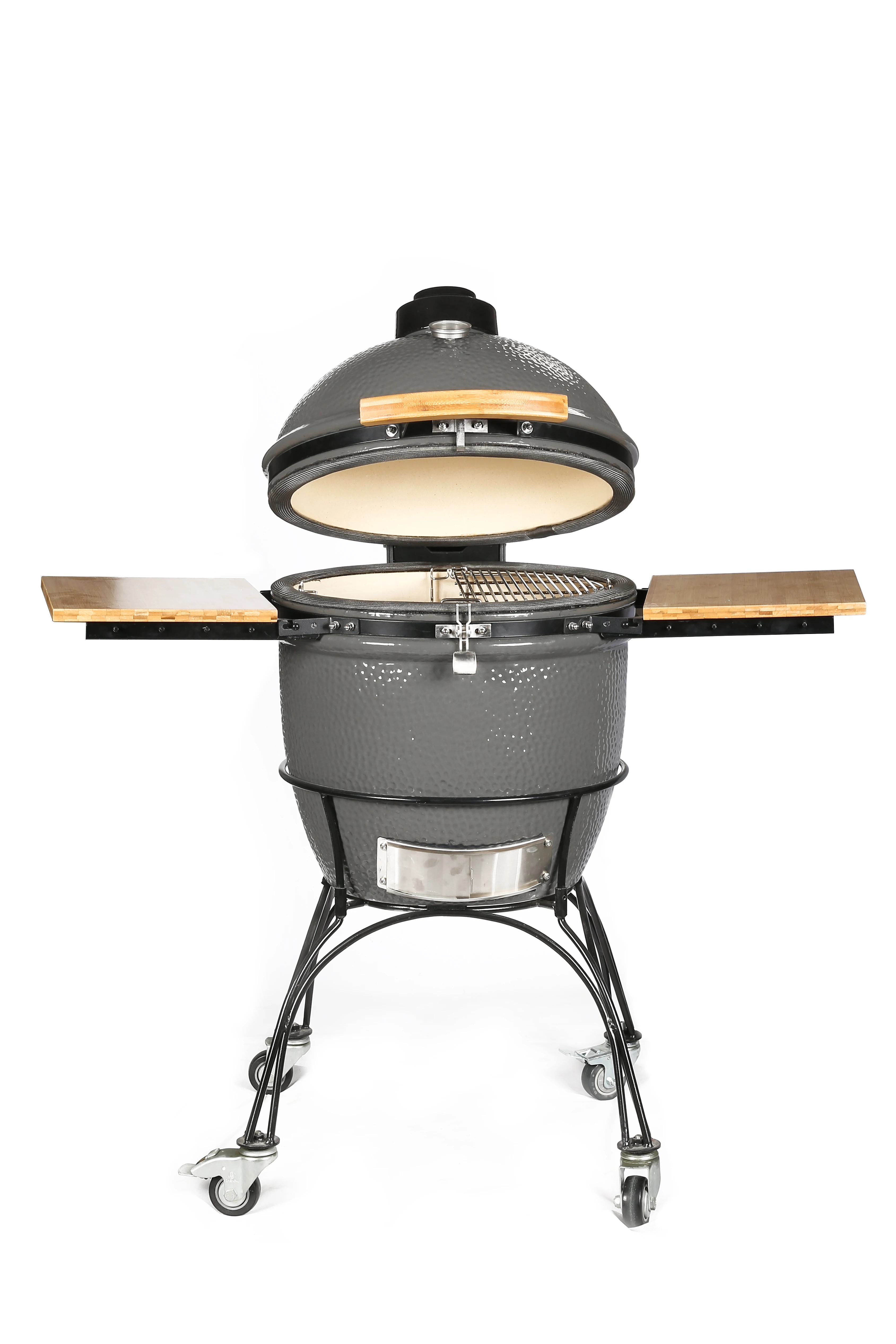 18inch  MCD factory direct supply  new type Garden Ceramic Charcoal Egg BBQ Oven Kamado Grill with fiberglass gasket