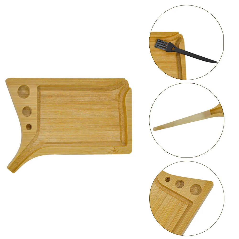 
New style opposite direction wooden cigarette tray, wooden Rolling Trays 