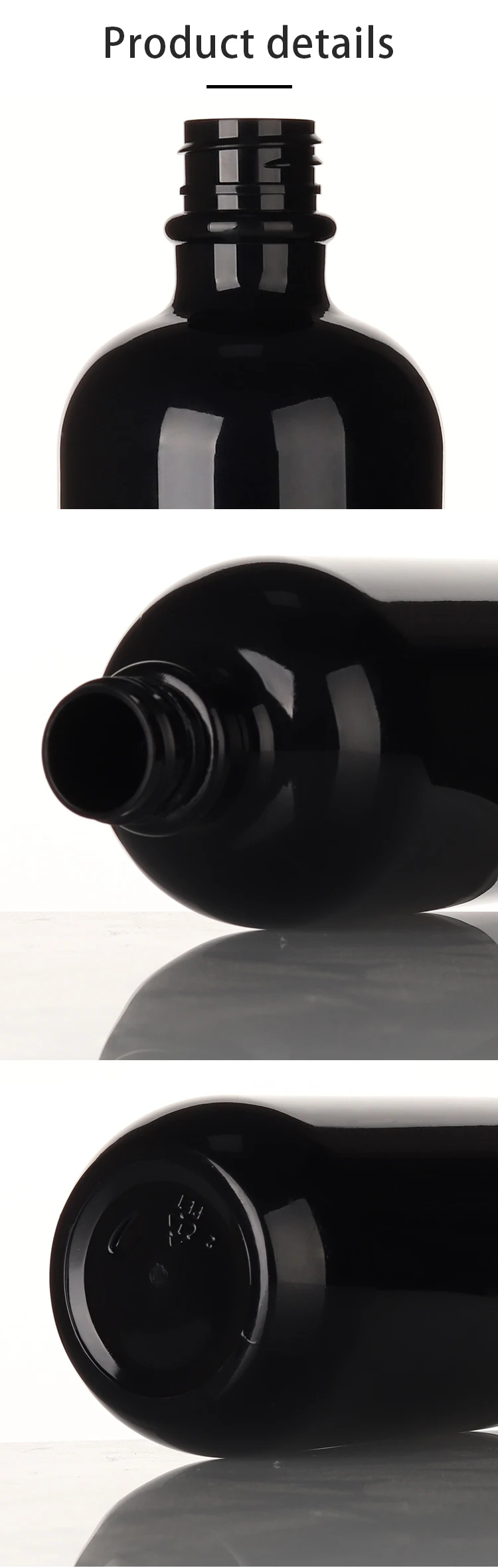 PET pump Shampoo bottle plastic bottle wholesale cosmetics press pump bottle