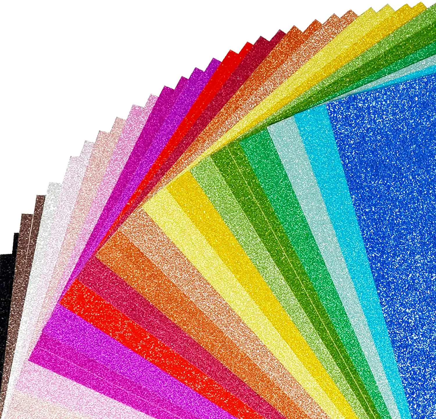 Hot Sale Stock 250gsm glitter cardboard Holographic Cardstock