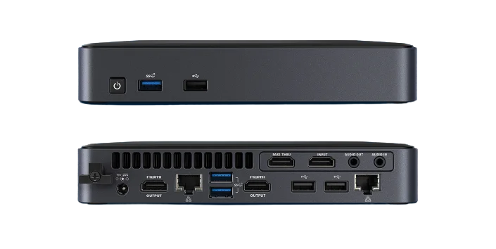 Intel NUC Pro Chassis Element BKCMCM2FB and BKCMCM2FBAV Barebone system Mini PC M.2 SSD Win 10/Win11 Brand New Mini PC