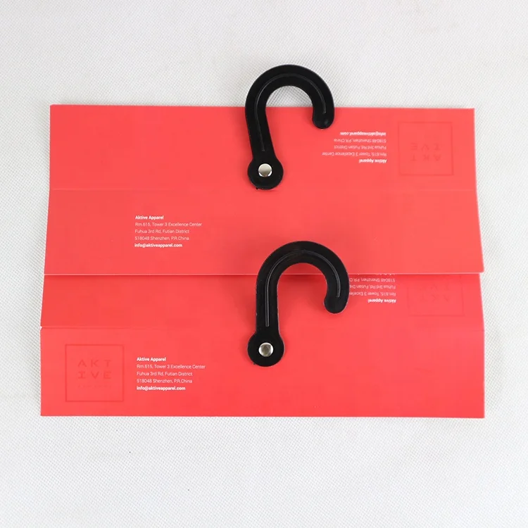 Custom Clothes Brand Name Logo Printing Recycled Kraft Paper Cardboard Coat Bib Hanger for Packaging