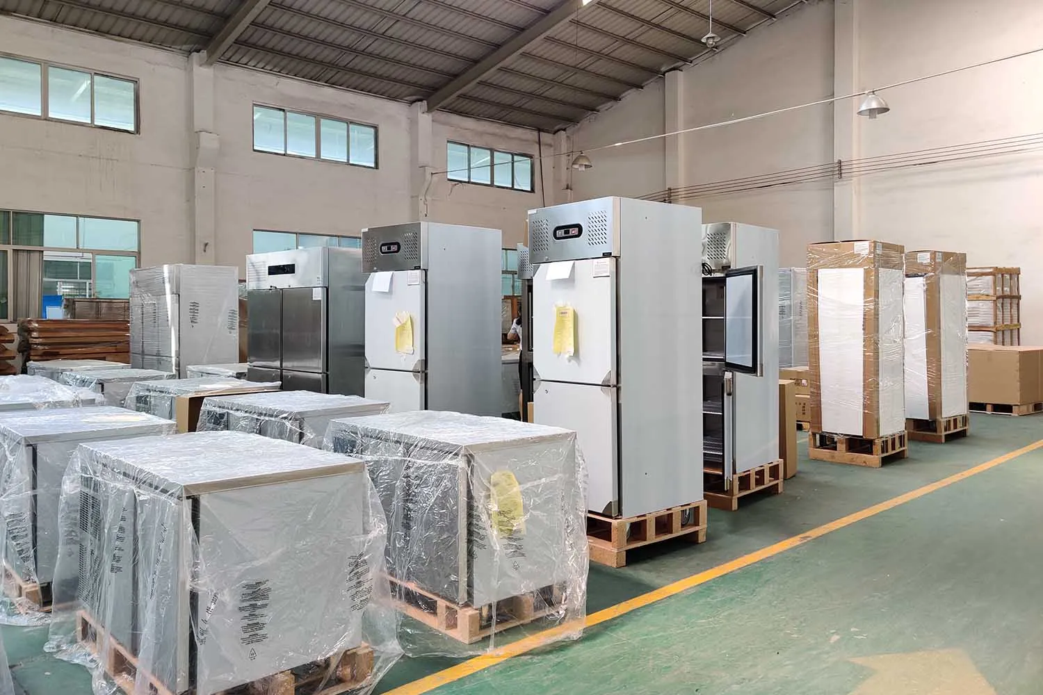 1000 L Freezer Stainless Steel Commercial Upright Freezer