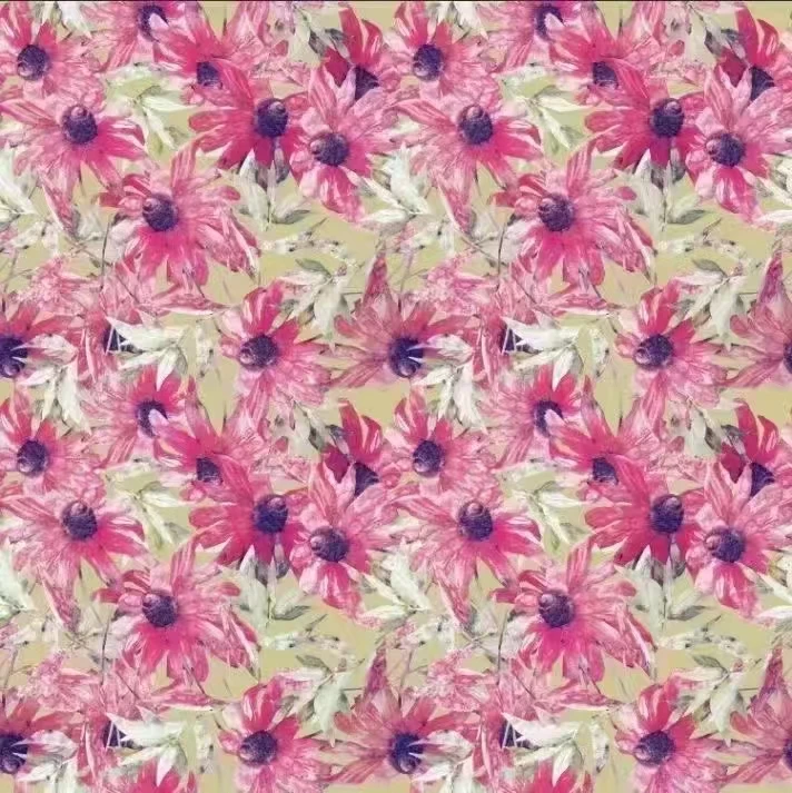 China manufacturer comfortable 65% polyester 35%cotton woven printed 133x72 fabric roll