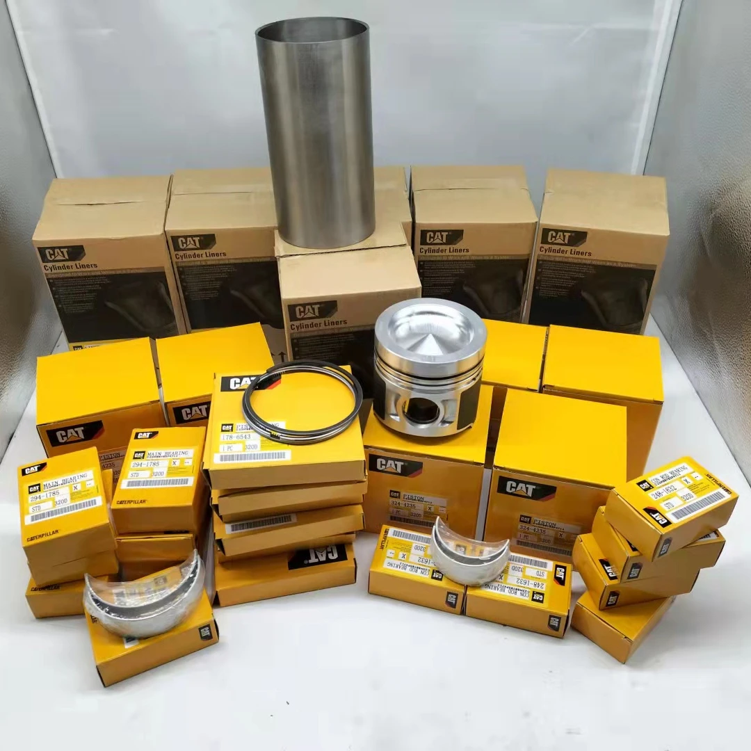 High Quality  CAT E320D Excavator Engine Overhaul Kit  C6.4 C6.6 C7 C10 C13 C15 C18 engine repair kit overhaul gasket liner kit