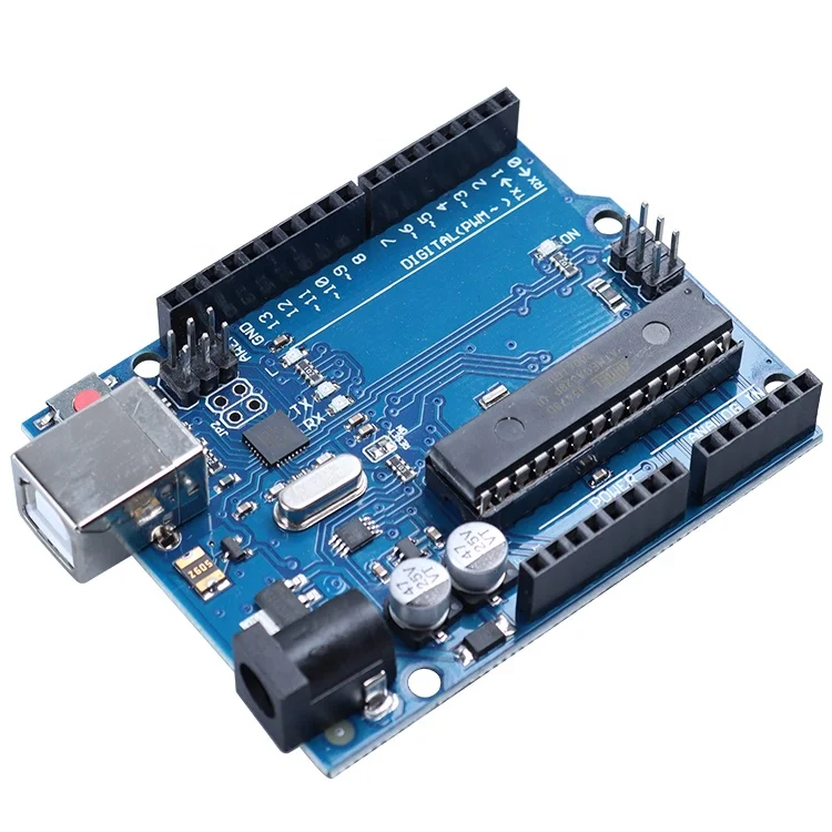 Оригинальный и аутентичный с uno r3 макетная плата Atmega328P AVR 8-разрядные MCU программирования
