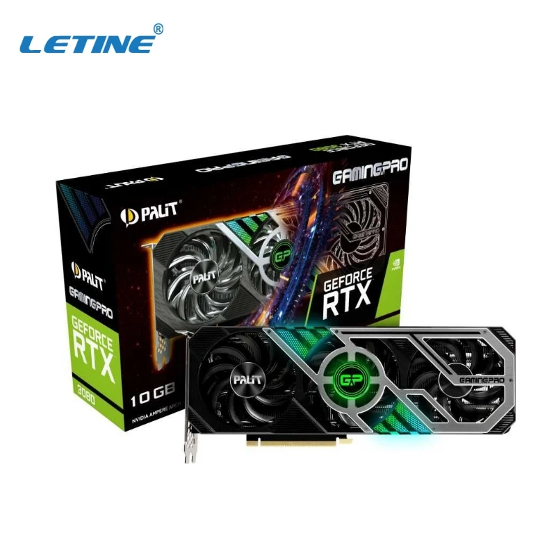 Видеокарта Palit GeForce RTX 4090 24 ГБ rtx 3070 rtx3080 3090 Geforce игровой графический процессор для