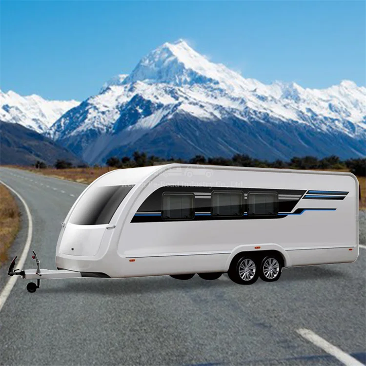 
New Design Lightwight Luxy Large Off Road Camping Kitchen 7M Travel Trailer Rv Motorhomes Caravan 
