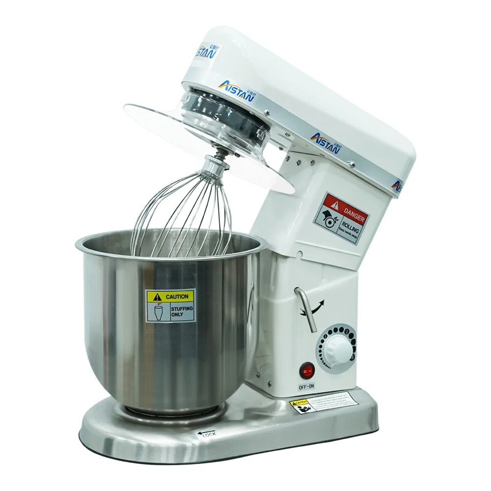 B7W Stand Mixer  7 Liters. 500W CVT Speed Electric Kitchen Mixer with Dishwasher-Safe Dough Hooks, Flat Beaters, Wire Whip