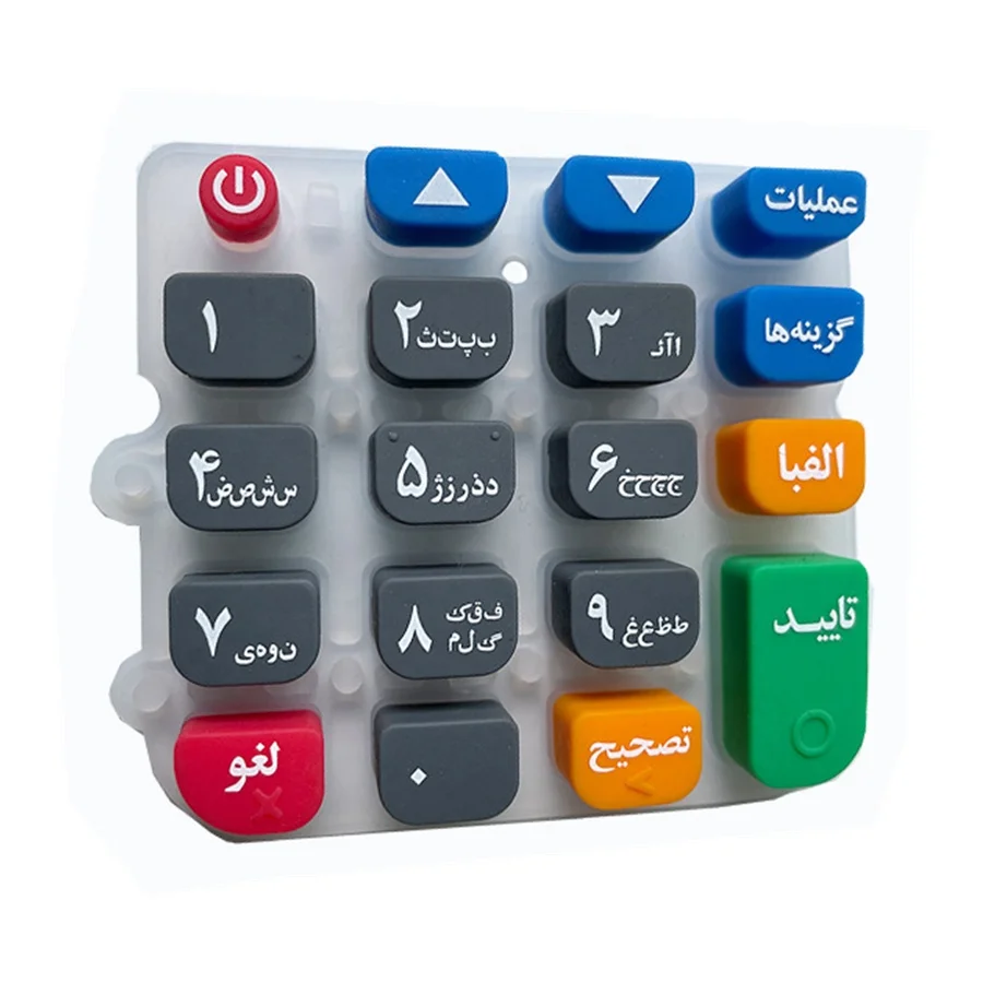 Индивидуальная Замена персидской силиконовой клавиатуры PAXx S80 (1600637574604)
