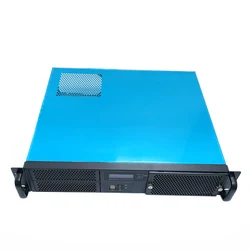 Rackmount Chassis 2U Server Case Hot Swap Nas Case Mini ITX 8 Bay Server Case