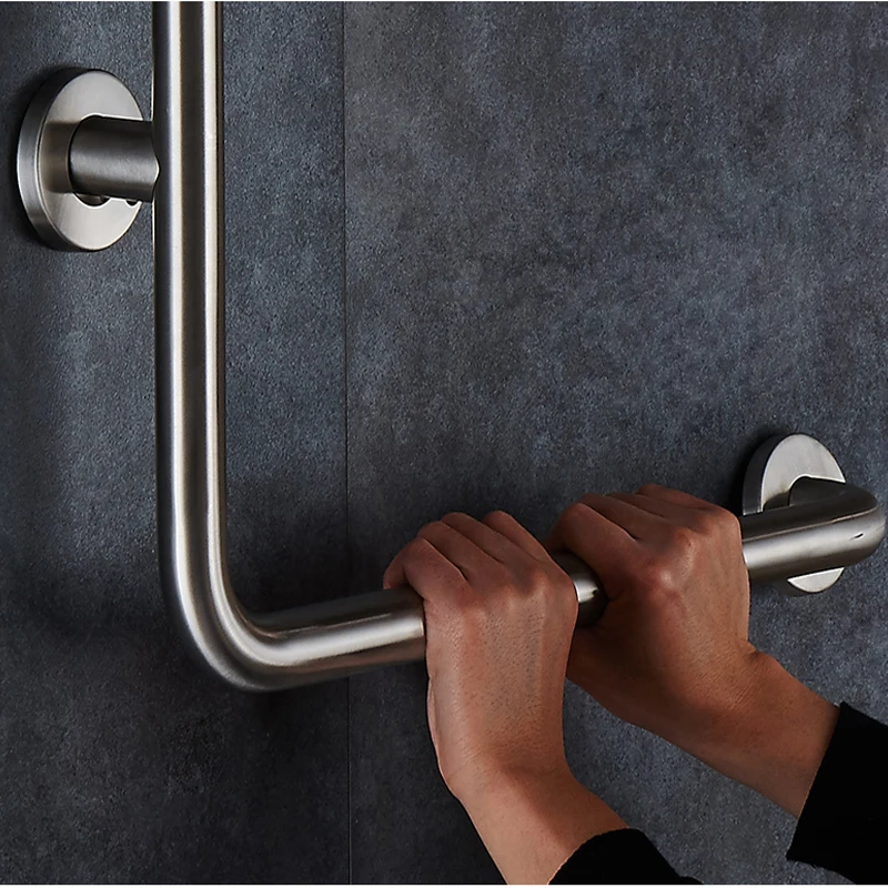 Высокое качество OEM накатки складной поручень из нержавеющей стали