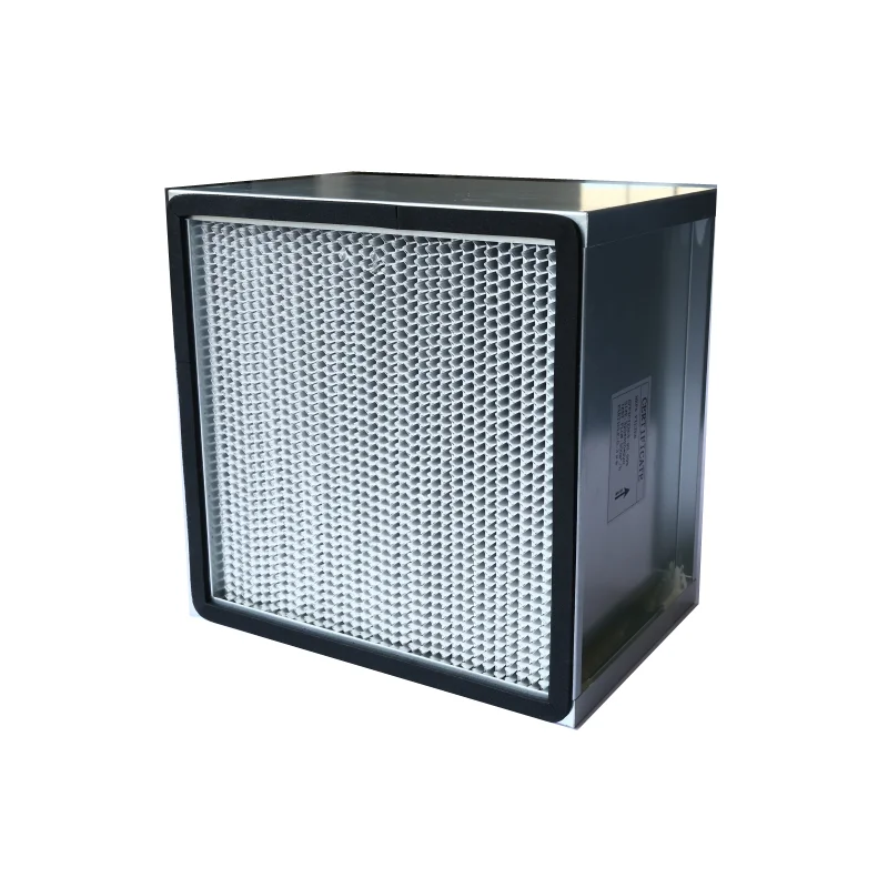 
Factory wholesale price Aluminum foil partition HEPA filter for air purification ventilation system 