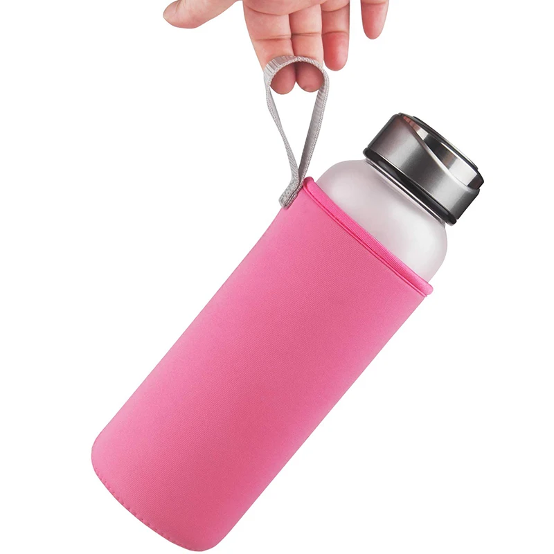 2019 HOT Amazon Selling Gradient Ramp Crystal Glass Water Bottle