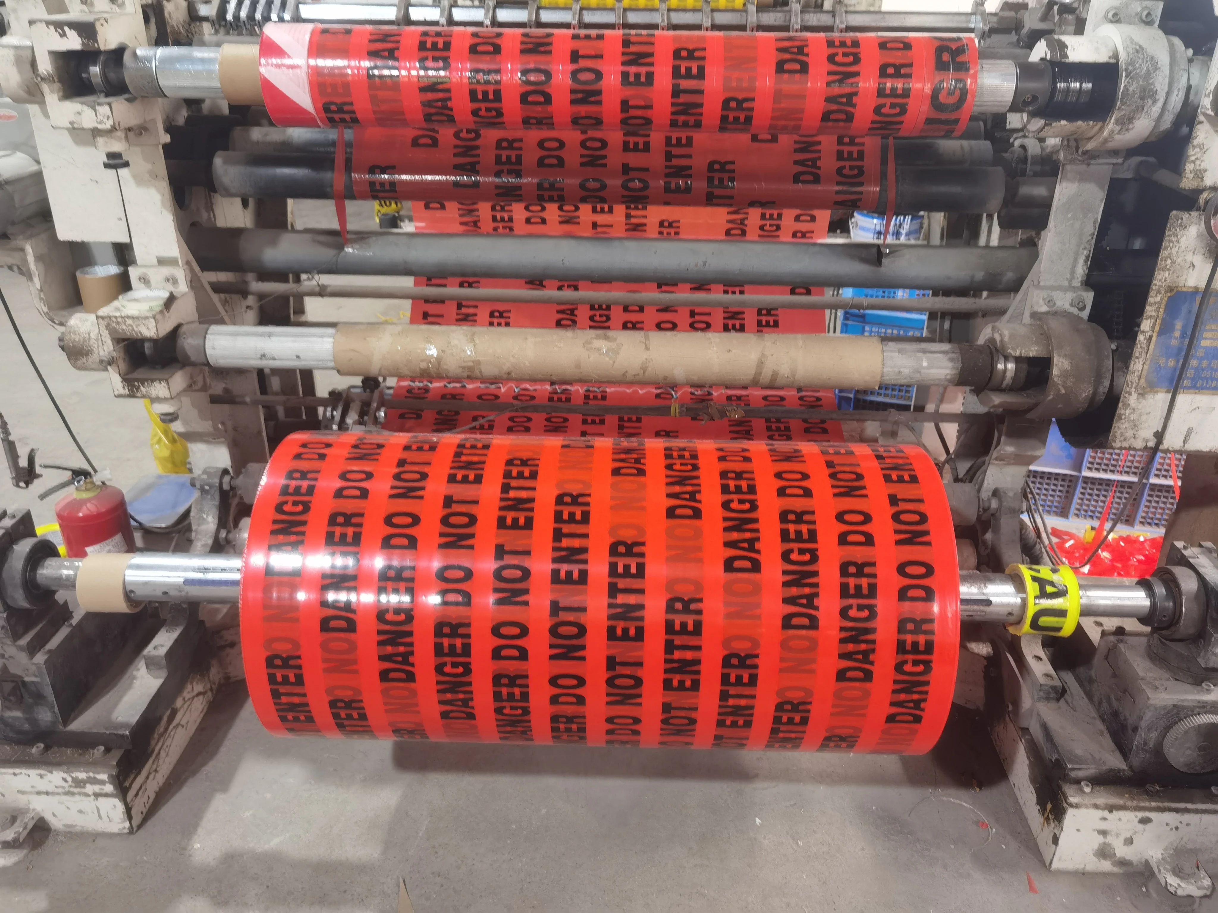EONBON Non-Adhesive Pe Warning Tape, Printed Pe Warning Tape Signa For Hazardous Areas, Halloween Parties
