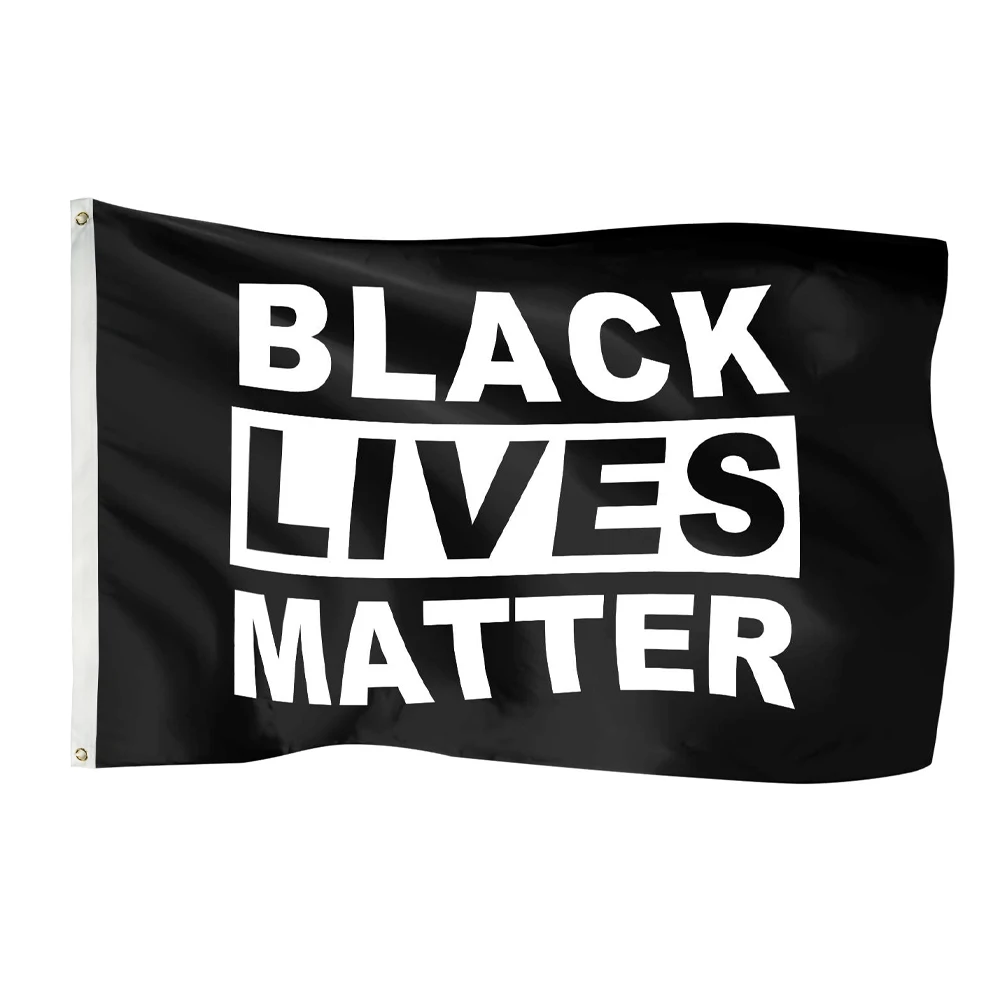 В наличии 3x5 флаг Джордж флоид Флаг Черная Жизнь Материя флаг черный активист Супер Полиэстер Флаг для парадов
