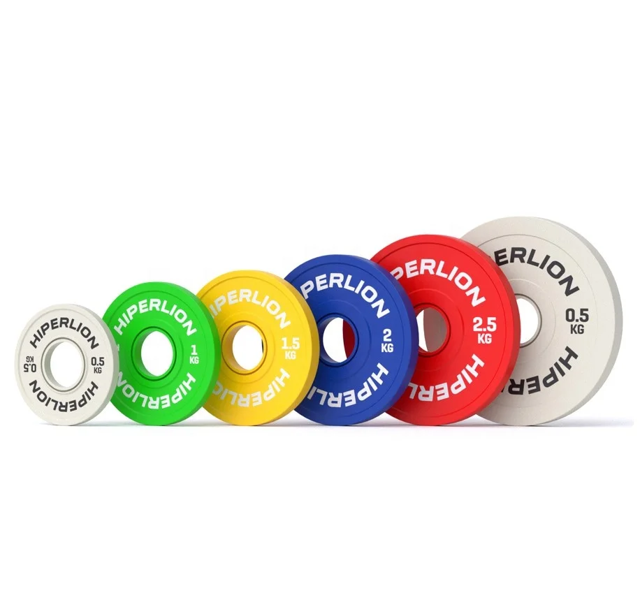 Weightlifting Fractional Weight Plates Oem Change Discs Calibrated Fractional Weight Steel Powerlifting Plates