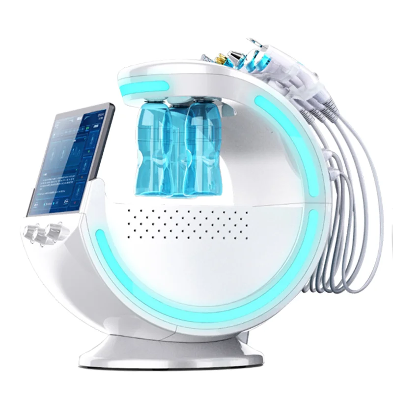 
8 in 1 blackhead removal hydro dermabrasion aqua peel machine microdermabrasion hydro facial machine 