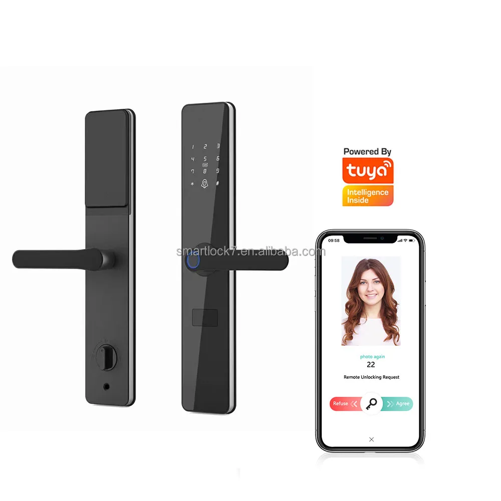 wholesale tuya smart wifi lock rfid door digital lock