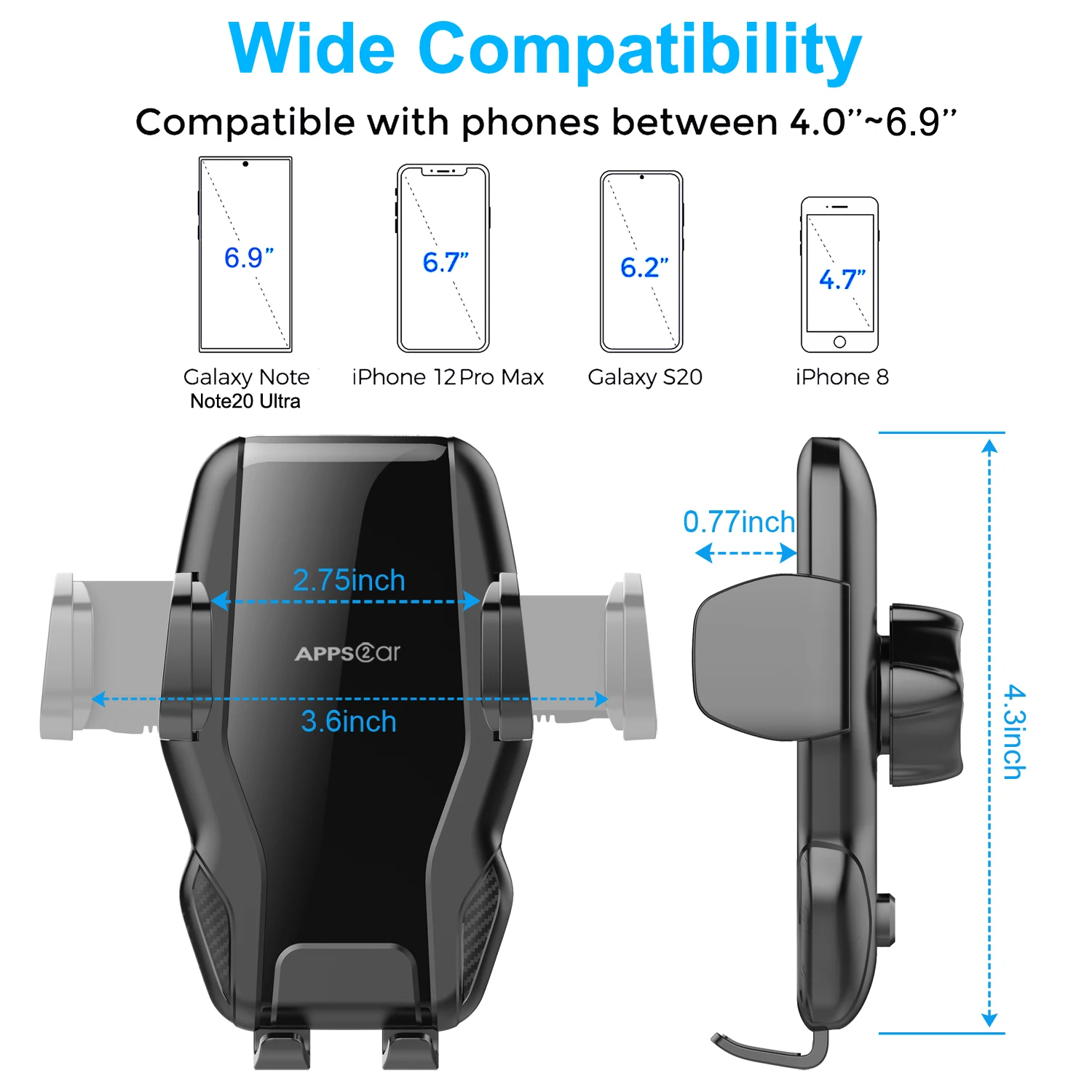 Wholesale Nice Quality Multi function Gravity Car Phone Holder For