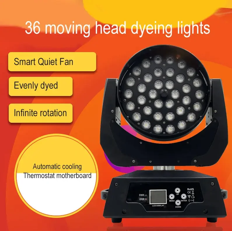 wash light led beam head moving lightzoom 36X12W Robe Lighting Prices