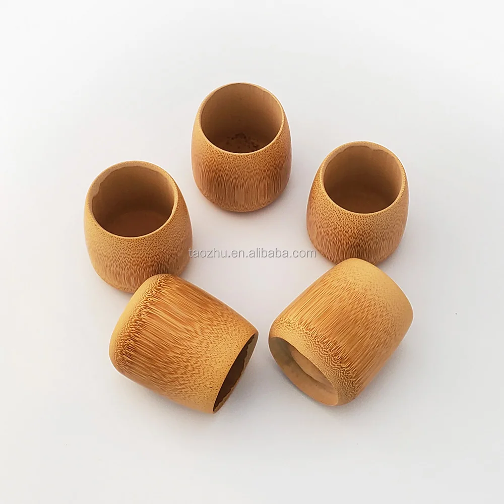  Качественная кофейная чашка Bambu 120 мл из натурального бамбука высотой 7 0