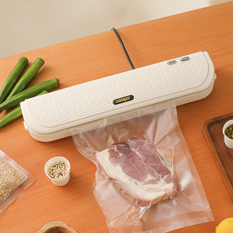 Superior Quality Convenient One-touch Strong Suction Pumping Sealing Food Vacuum Sealer